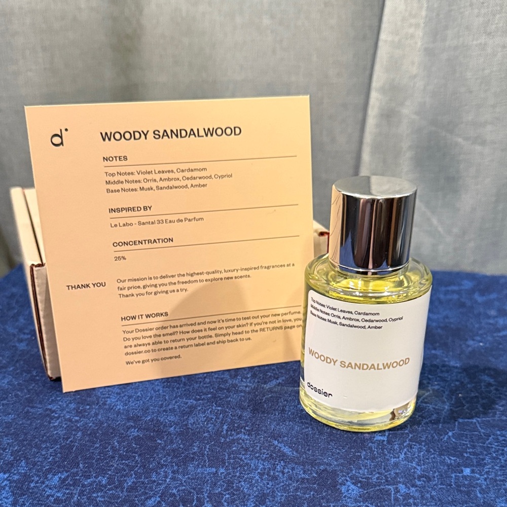 Dossier Woody Sandalwood Eau de Parfume